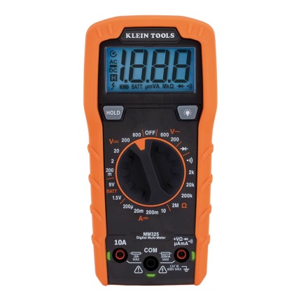 KLEIN TOOLS MM325 Multimeter, Digital Manual-Ranging 600V