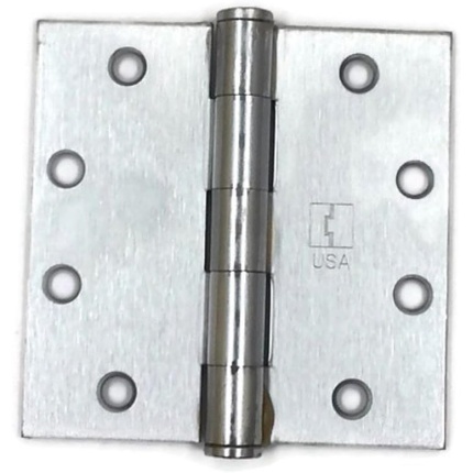 Hager Full Mortise Steel Hinge 1279 4.5 x 4.5 US26D/652 (Satin Chrome) - Box of