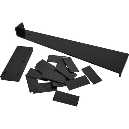 ROBERTS 46296 , 10-26, Floor Install Kit, Spacers, Block, Pull Bar, Black