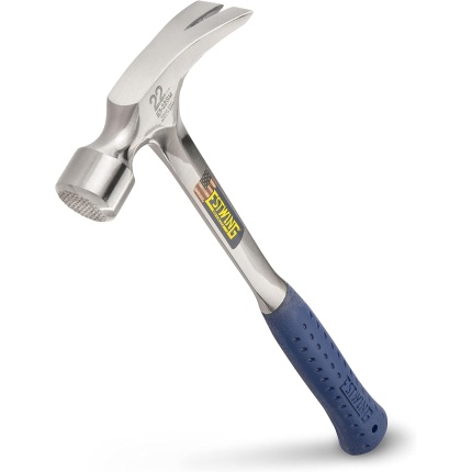 Estwing Framing Hammer, 22oz Long Handle Straight Rip