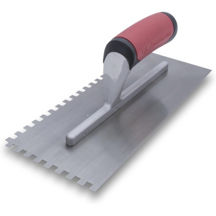 Marshalltown QLT Notched Trowel, 11 x 4 1/2 Inch, Tile Trowel