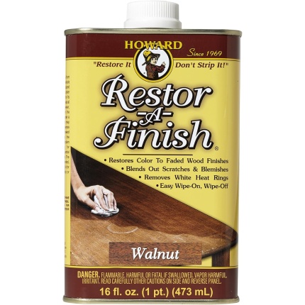 Howard Products RF4016 RF3016 Restor-A-Finish, 16 oz, Walnut, 16 Fl Oz