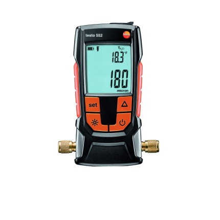 Testo 552 I Digital Vacuum Gauge I Micron Gauge with Bluetooth Support