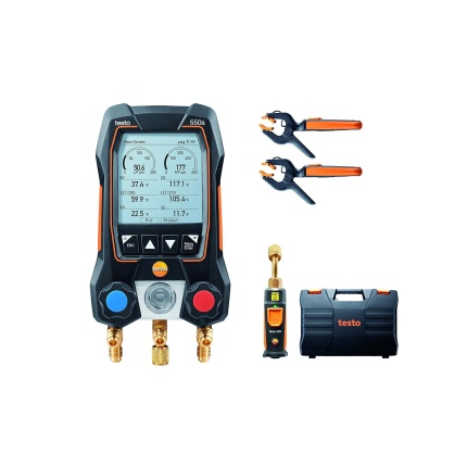 testo 550s AC Manifold Gauge Set – Manifold Gauges HVAC and Refrigeration –